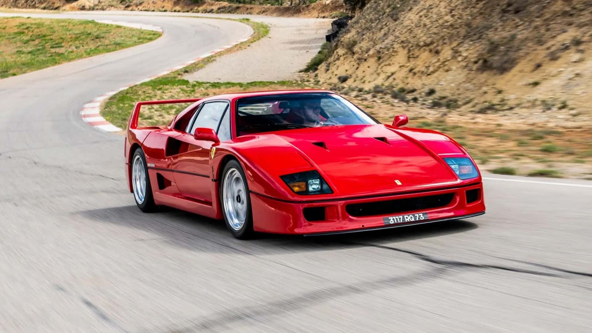 Ferrari f40 обои на телефон