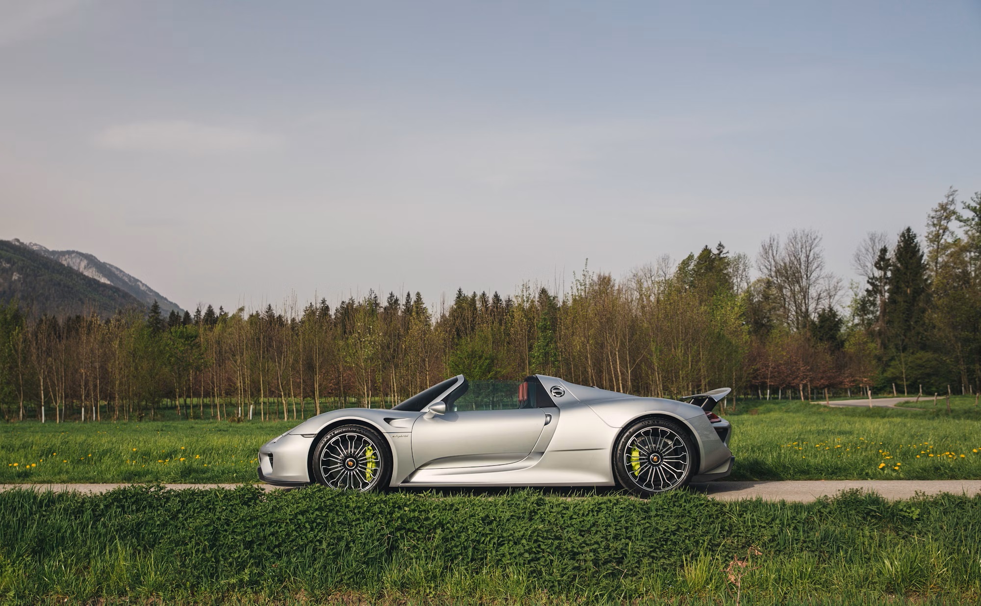 A 2014 Porsche 918 Spyder