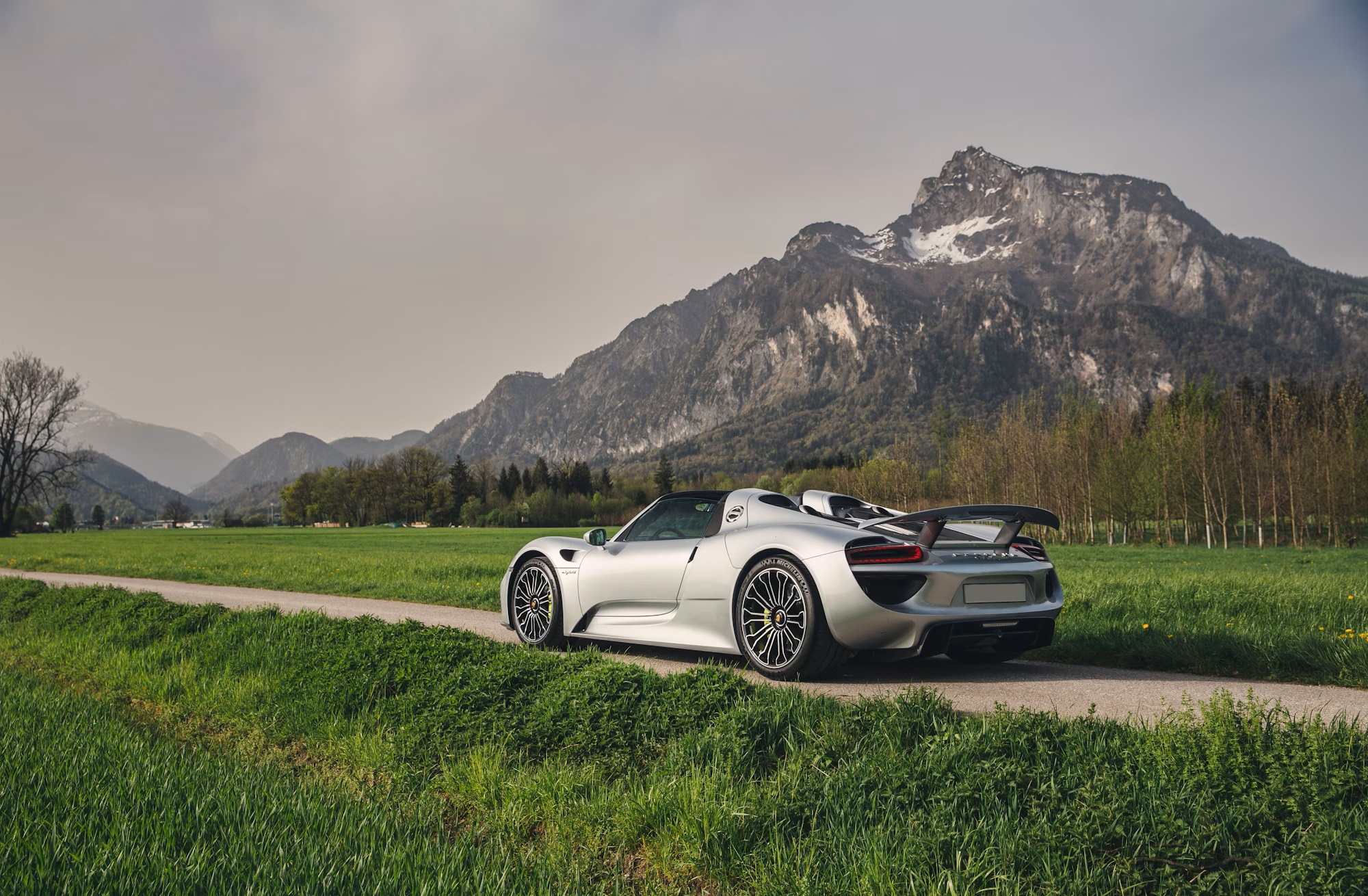 A 2014 Porsche 918 Spyder