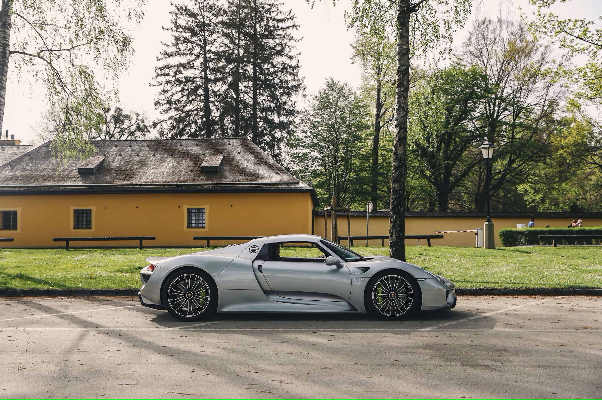 A 2014 Porsche 918 Spyder